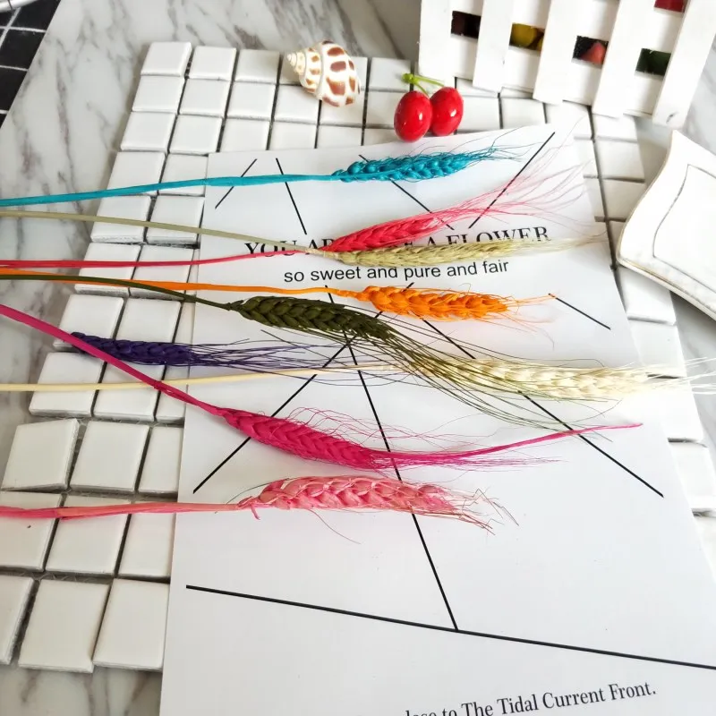 Высушенные цветы из пшеницы 2 шт.|Искусственные и сухие цветы| |