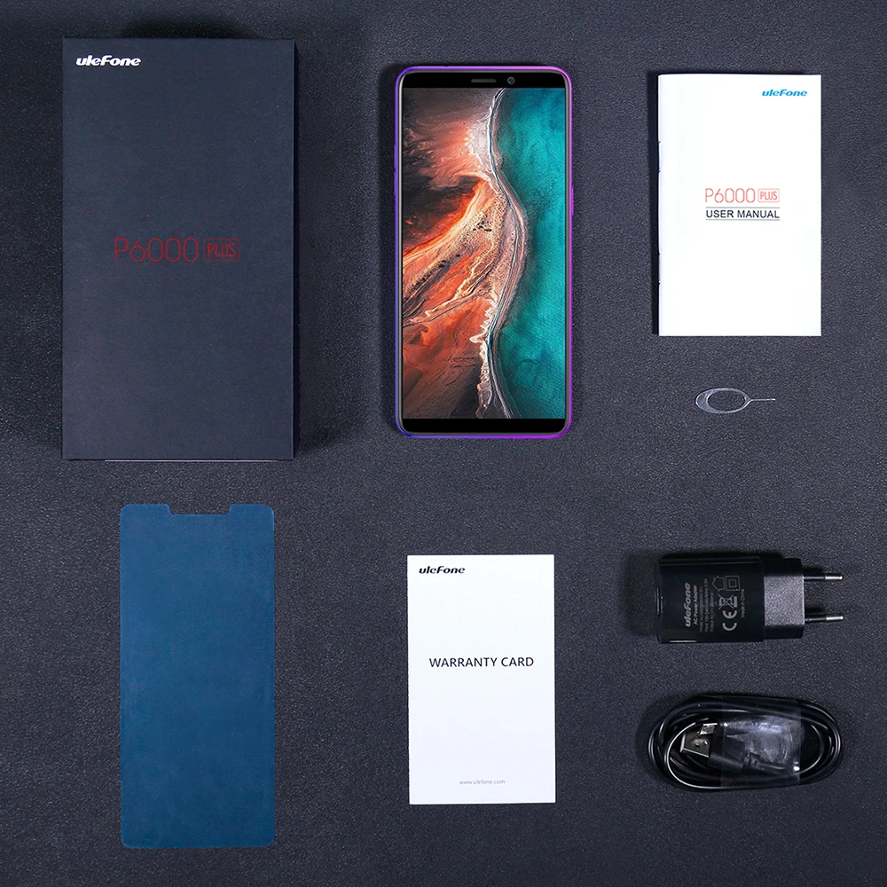 Мобильный телефон Ulefone P6000 Plus 4G LTE Android 9 0 6350 мАч смартфон 6 дюймов Face ID двойная