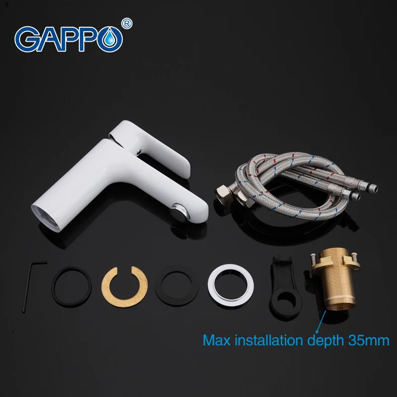 Смеситель для раковины GAPPO латунный кран ванной комнаты водопад|faucet tap|brass tapfaucet
