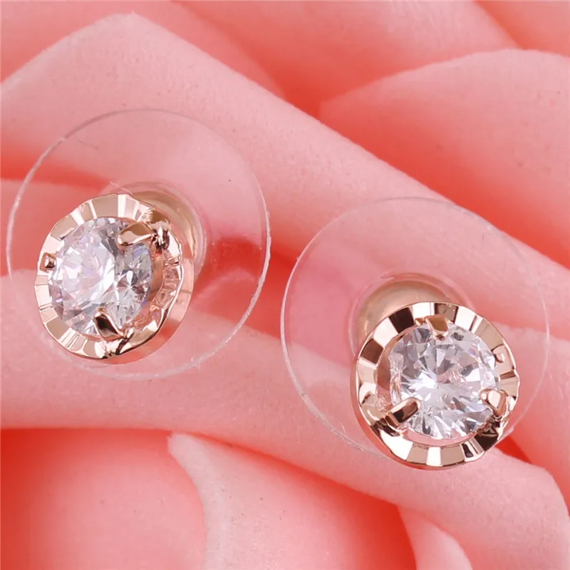 Маленькие серьги гвоздики AAA высокого качества для девушек вечеринок выпускных