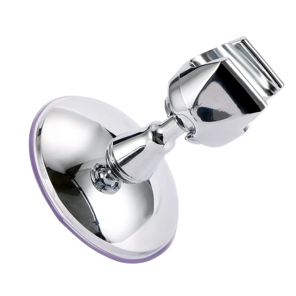 Adjustable Shower Head Handset Holder Rack Bracket Suction Cup Shower Holder Wall Mounted Shower Holder For Bathroom Accessory