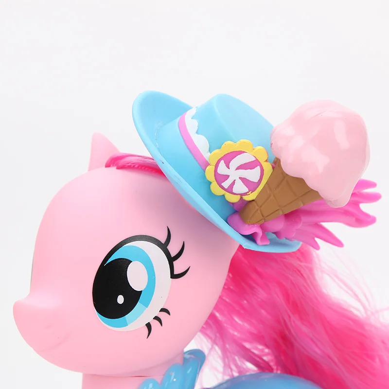 15 см игрушки My Little Pony оснастки Мода Пинки Пай Сумеречная Искорка ПВХ фигурка домик игровой набор Коллекционная модель куклы