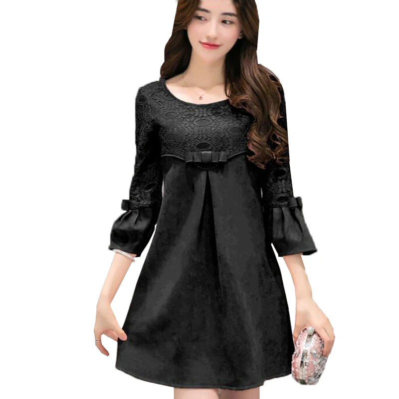 Новинка 2017 женское платье из искусственной замши весенне летнее винтажное