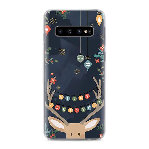 Чехол для телефона с рождественскими зимними пожеланиями s для samsung Galaxy S10e S10 S8 S9 Plus M10 M20 M30 A50 S6 S7 Edge, Жесткий Чехол - Цвет: 07