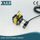 400 мм Диапазон хода линейное положение струнные горшки датчик смещения проводной потенциометр преобразователь для измерения расстояния