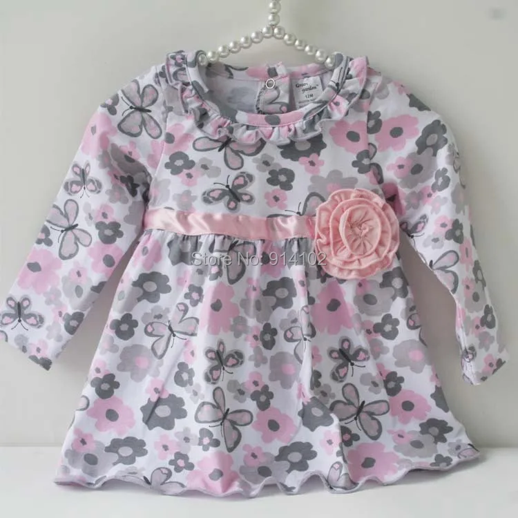 Комплекты одежды для маленьких девочек с принтом Весенняя детская одежда