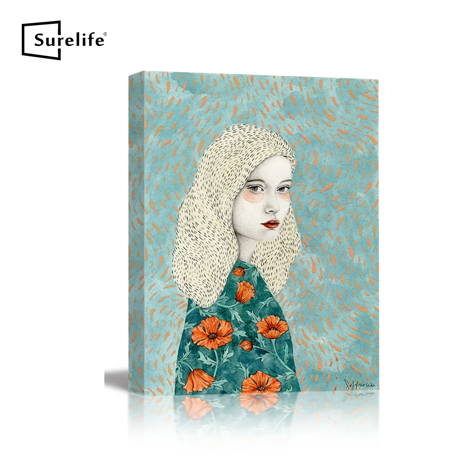 Цветок одежда мастер София бонати холст картины DIY деревянная рамка плакаты