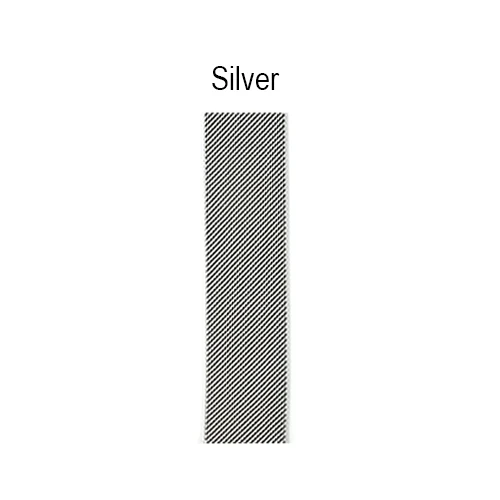 Silver Миланская петля, ремешок для Apple Watch, серия 4, 44 мм, 40 мм, высококачественный браслет из нержавеющей стали, ремешок для Apple watch 3, 42/38 мм - Цвет: Silver