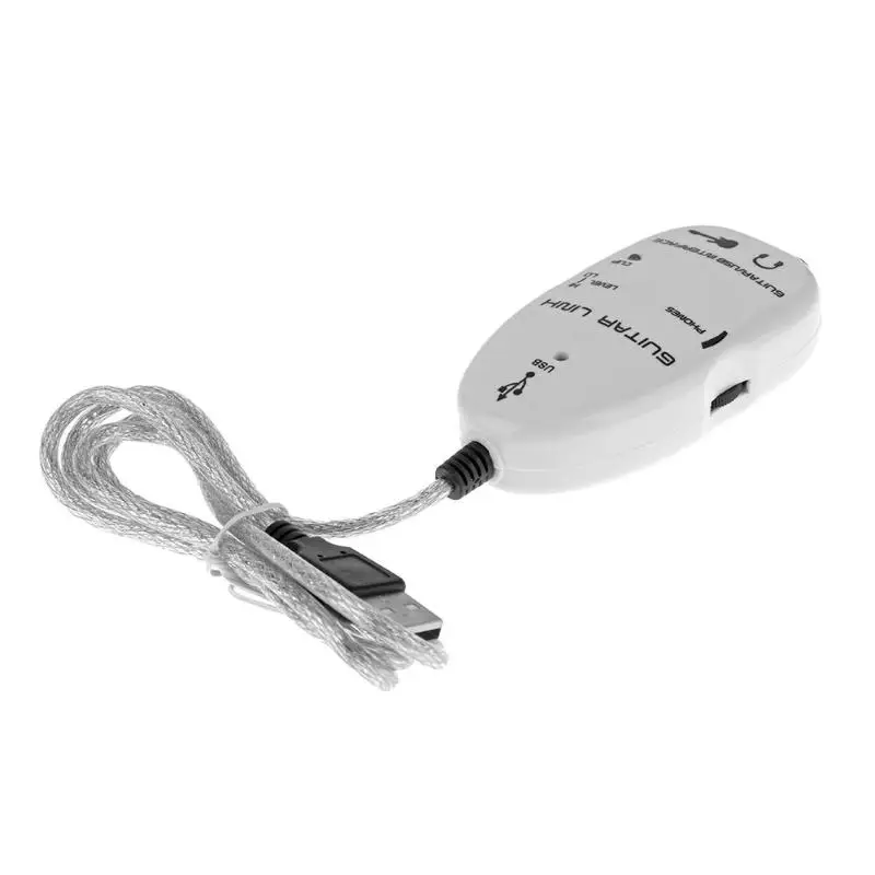 Мсваз де Аудио Гитара к USB звуковуху проигрыватель звуковая карта эффектор Интерфейс Ссылка аудио кабель внешняя звуковая карта