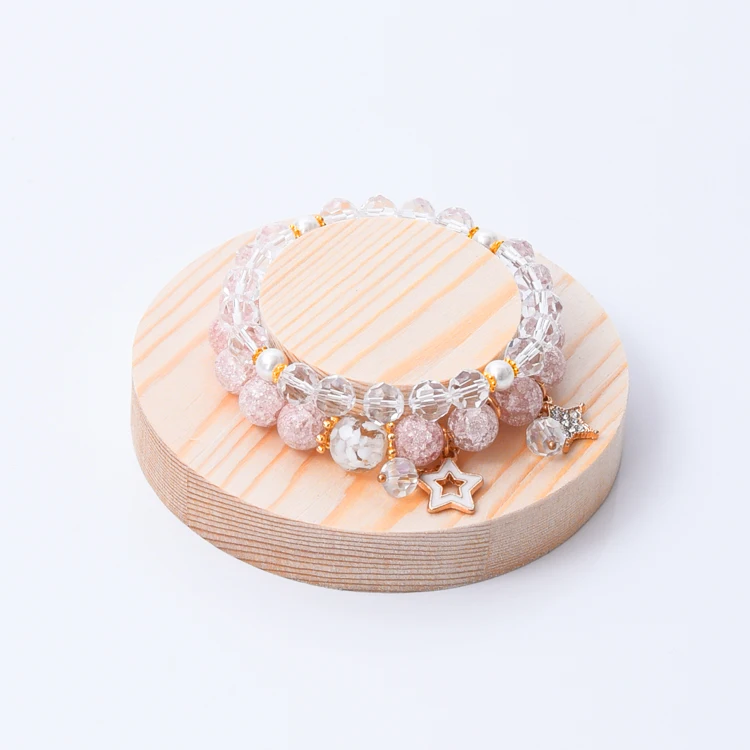 Новая мода шляпа форма твердой древесины браслеты Дисплей Держатель Деревянные