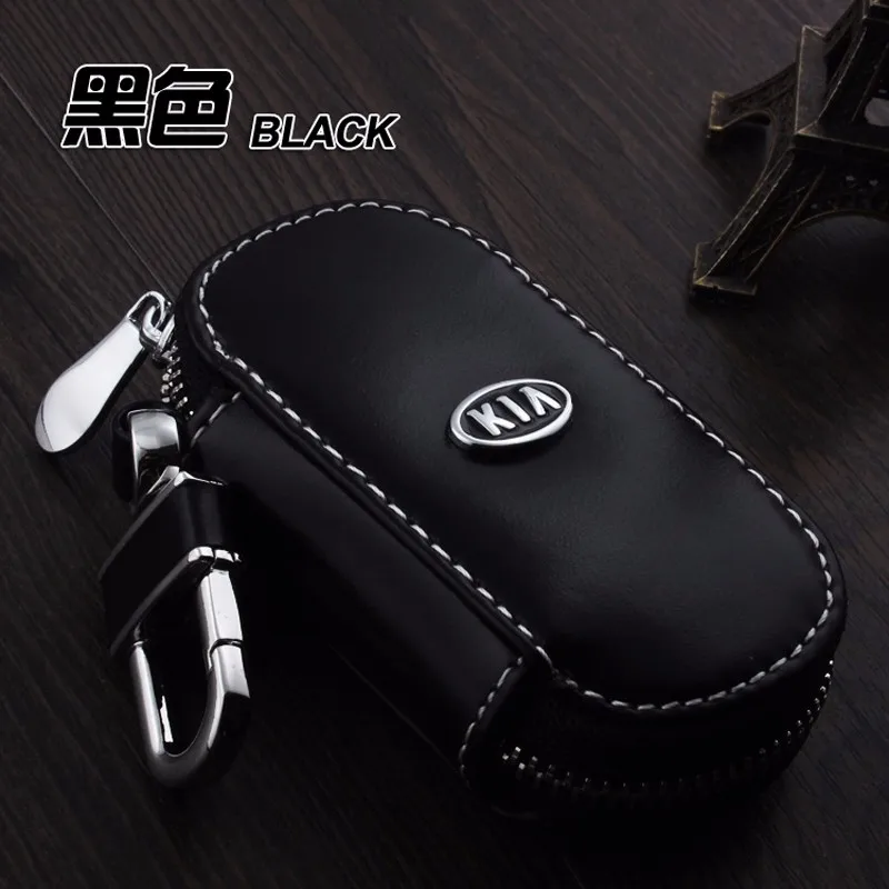 Для Kia K5, K3, K2, K4, KX3, Sportage, натуральная кожа, резной автомобильный брелок, чехол для ключей, кошелек, Интеллектуальный брелок, кольцо, сумка, аксессуары