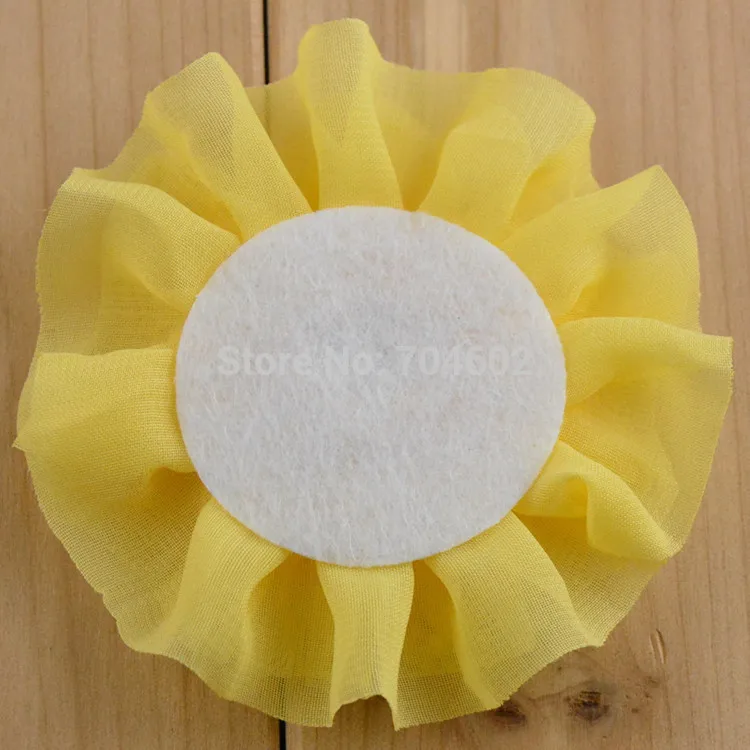 Распродажа Supernova 3 5 дюймовые шифоновые цветы сделай сам со стразами жемчужные