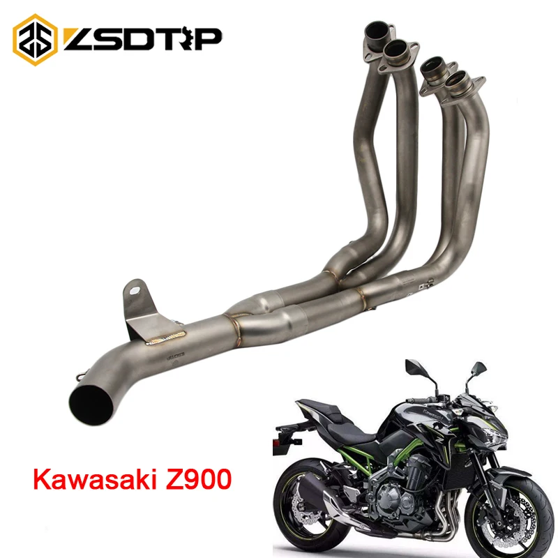 Система выхлопной трубы ZSDTRP для мотоцикла корпус системы Kawasaki Z900 глушитель