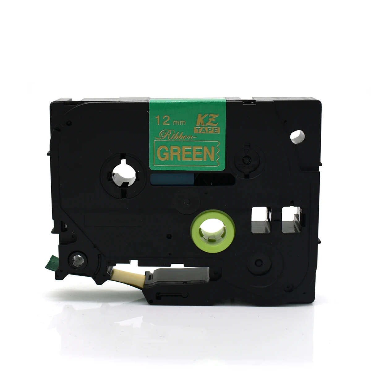gold on green Tze-R231 атласные ленты совместимый с Brother p-touch принтеры tze-RE34 tze-RN34 tze-RW34 tze-RG34 TZE R231 для pt-d200 d210 - Цвет: gold on green