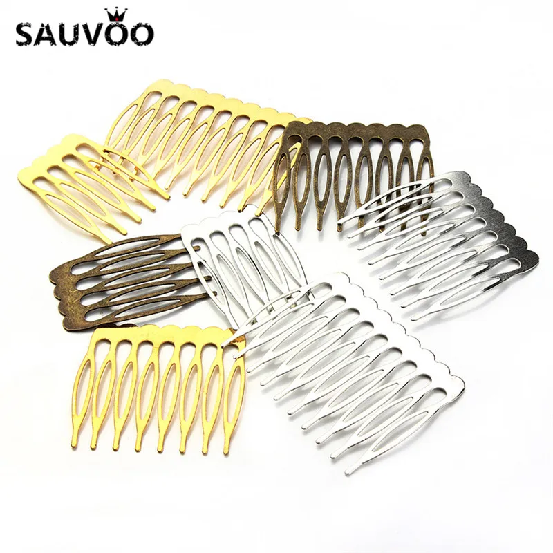

10pcs/lot Antique Gold/Rhodium/Bronze Color Bridal Hairpins Hair Combs Accesorio Pelo Alambre for Wedding Hair Pins Accessories