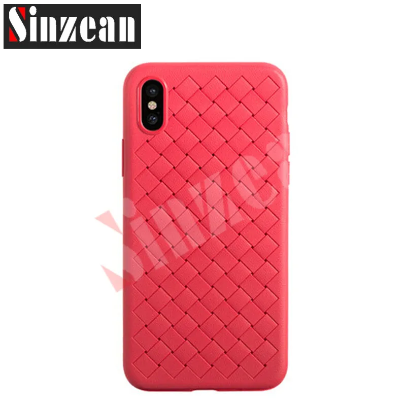 Red Sinzean/100 шт./партия, новинка,, чехол для IPHONE 11 Pro/X/XS MAX/XR, Ультратонкий чехол для IPHONE 678 Plus, мягкий чехол для задней панели - Цвет: Red