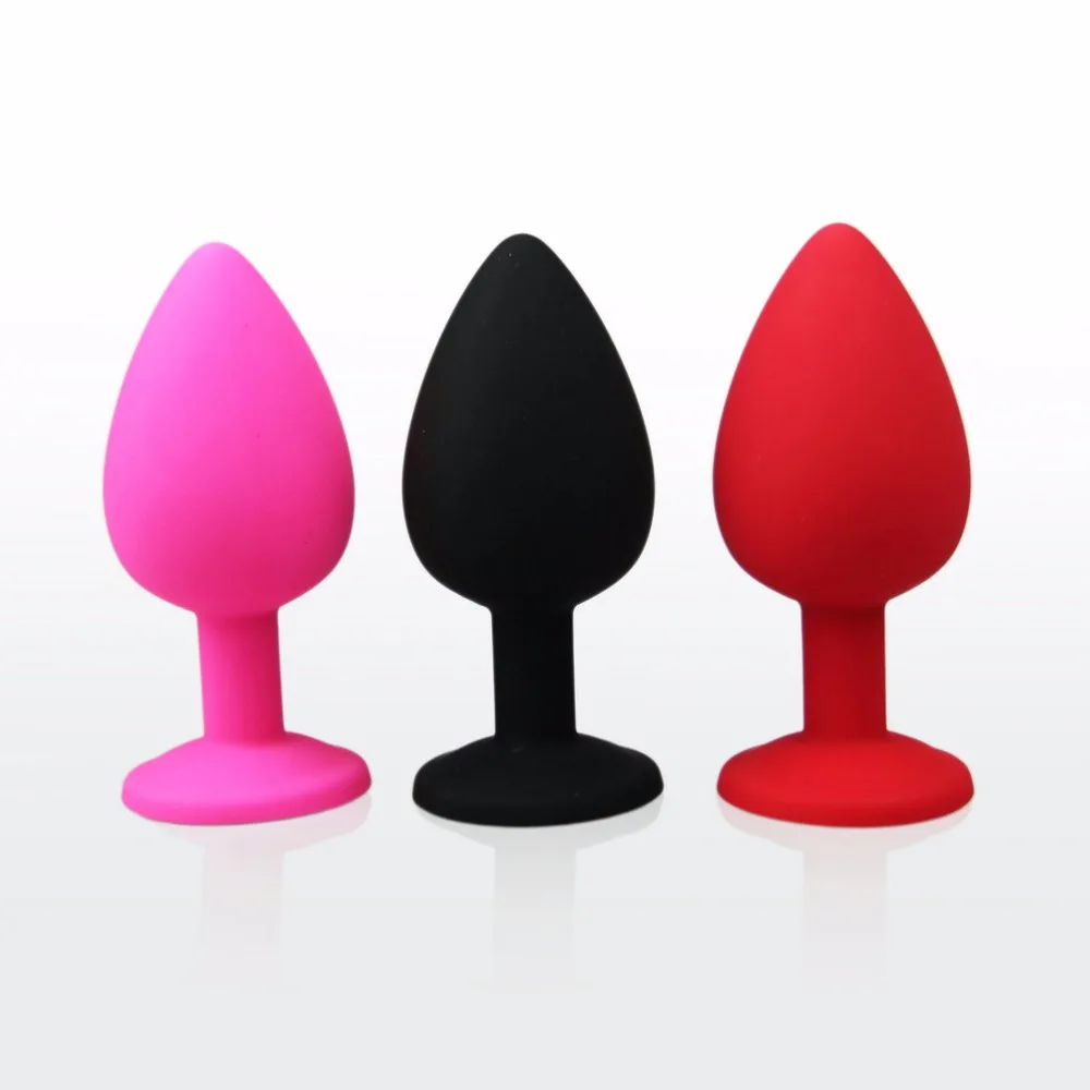 sexy Anal Plug unisex backyard g spot Stimulating Silicone Butt Booty Beads Crystal Jewelry sex Toys Lover Gift | Красота и здоровье