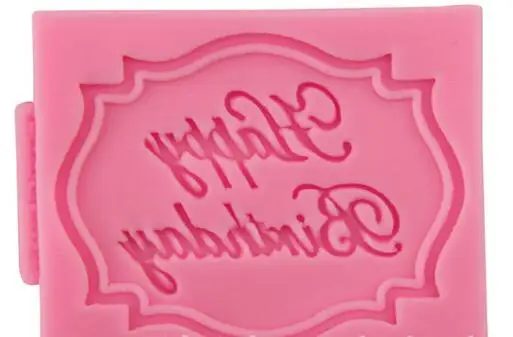 

Fashion Hot Happy Birthday silicone mold chocolate fondant cake decoration