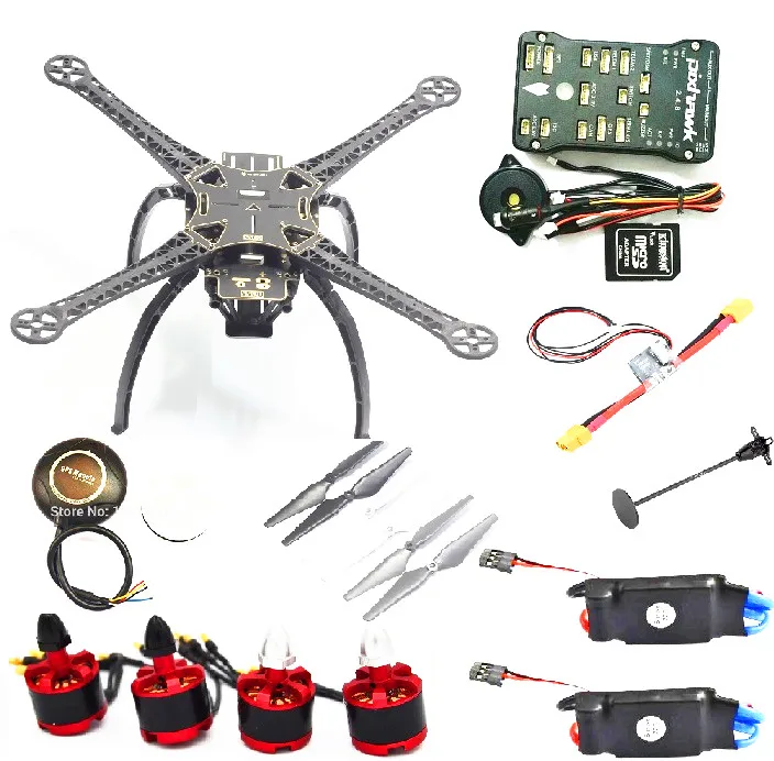 F450/S500 500 мм набор рамок квадрокоптера + 2212 920KV бесщеточный мотор 30A Simonk ESC Pixhawk 2.4.8