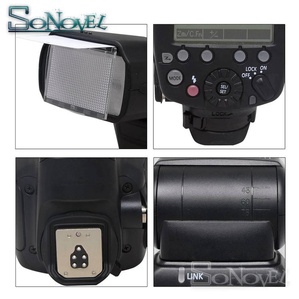 Shanny SN600EX-RF 2 4G беспроводное радио TTL Master Slave Speedlite вспышка для Canon Rebel T7i T6i T6S T6 T5 T5i T4i
