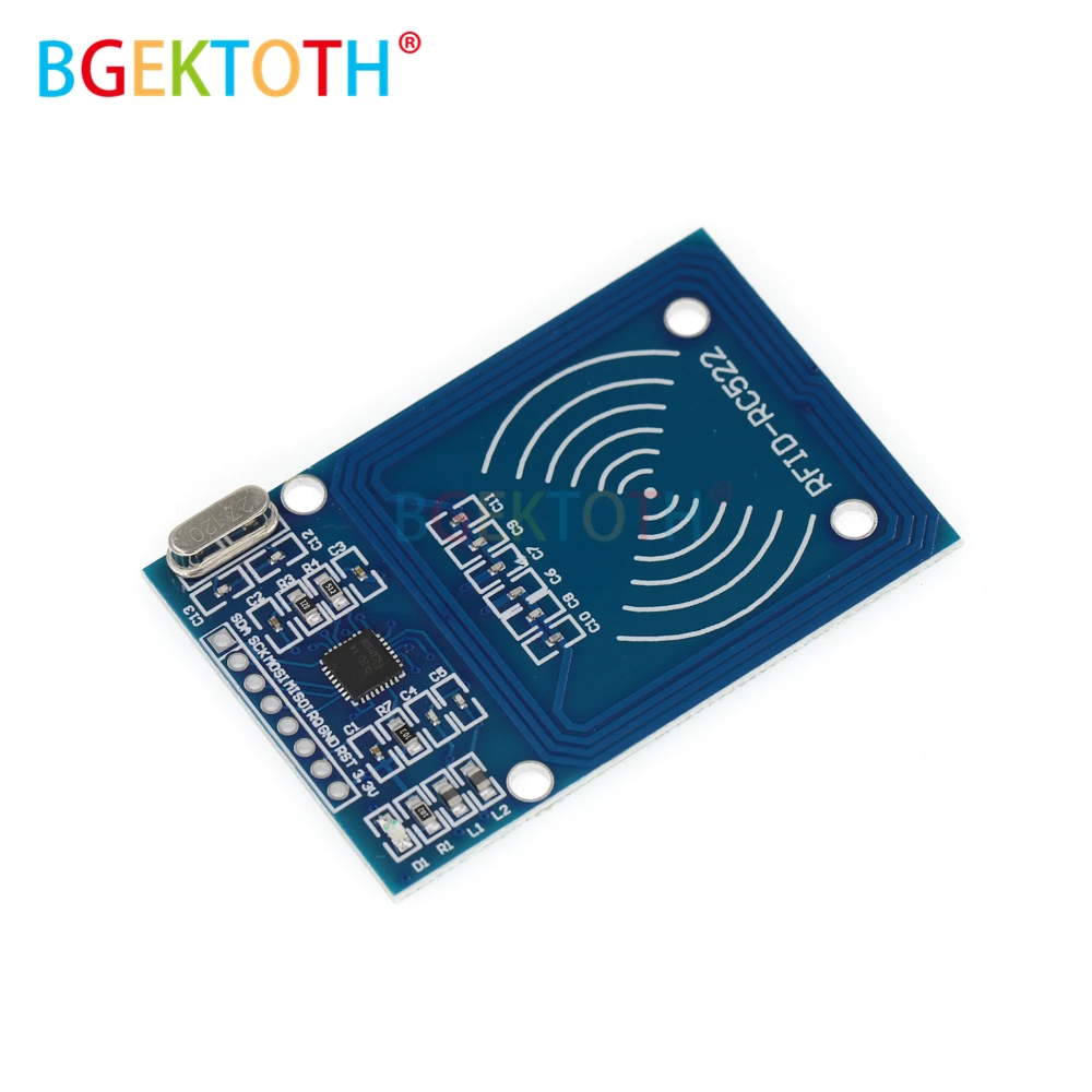 Флуоресцентный радиочастотный модуль RC522 13 56 МГц для arduno SPI Writer Reader IC Card с