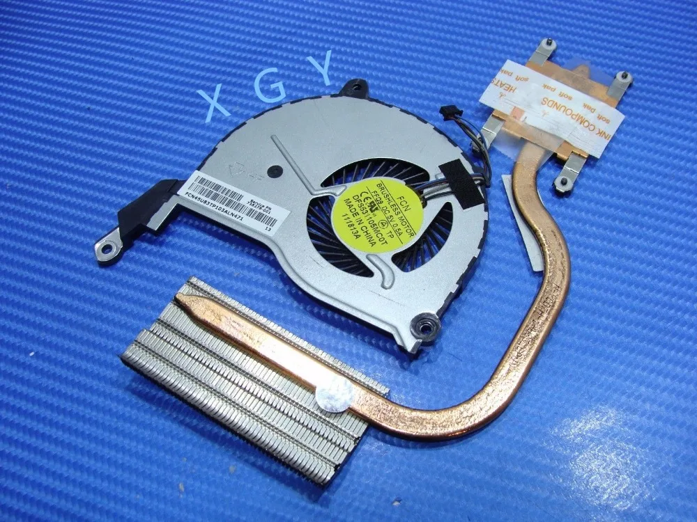 Для HP Pavilion 15-n065nr 15 6 &quotOEM охлаждающий вентилятор CPU с радиатором 736218-001 736279-001 -