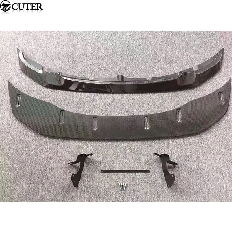 Автомобильный передний диффузор F80 F82 M3 M4 GTS для BMW M4|front diffuser|front bumper lipbumper lip |