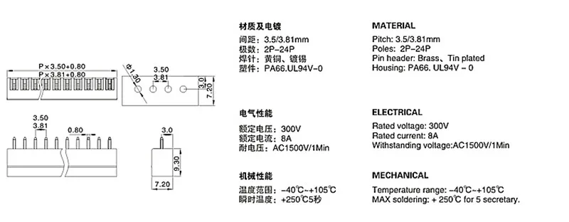 10 комплектов 15EDG 3,5/KF2EDG-3.5MM PCB Сращивание плагированный клеммный блок 2P3P4P5P6P7P8P10P прямой контакт/петельный разъем полный комплект