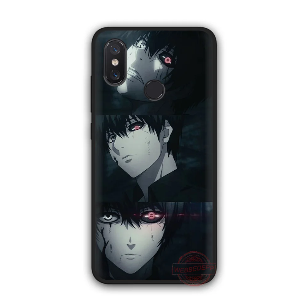 WEBBEDEPP Токийский Гуль аниме ТПУ чехол для телефона Xiaomi Mi 6 8 A2 Lite A1 F1 9 MAX 3 SE |