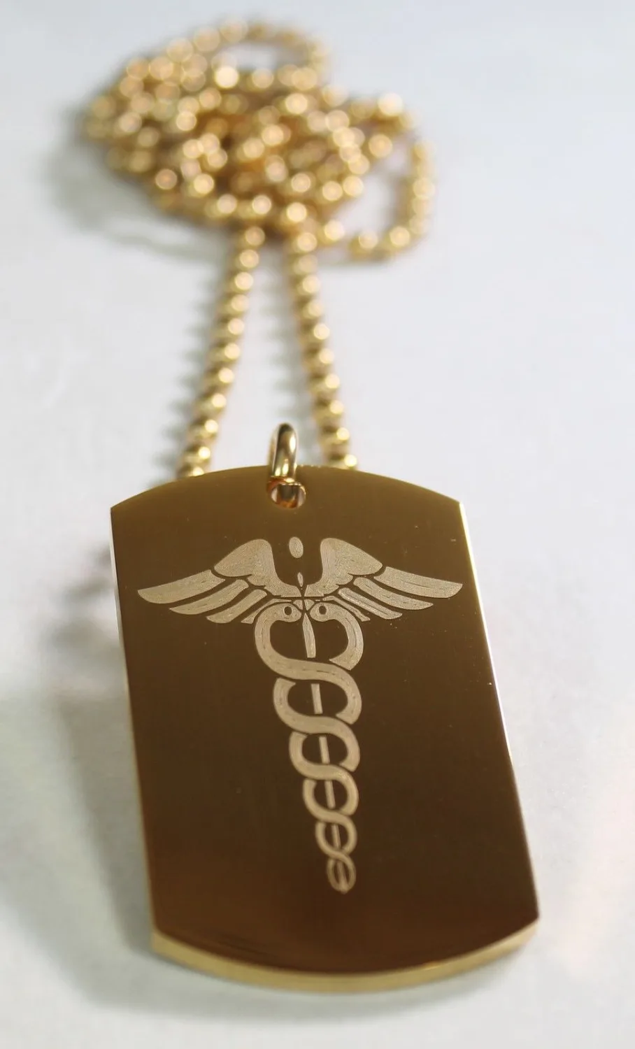 Золотые бирки для собак новые персонализированные мужские из нержавеющей стали