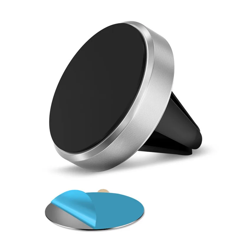 Универсальный металлический магнитный автомобильный держатель для телефона на