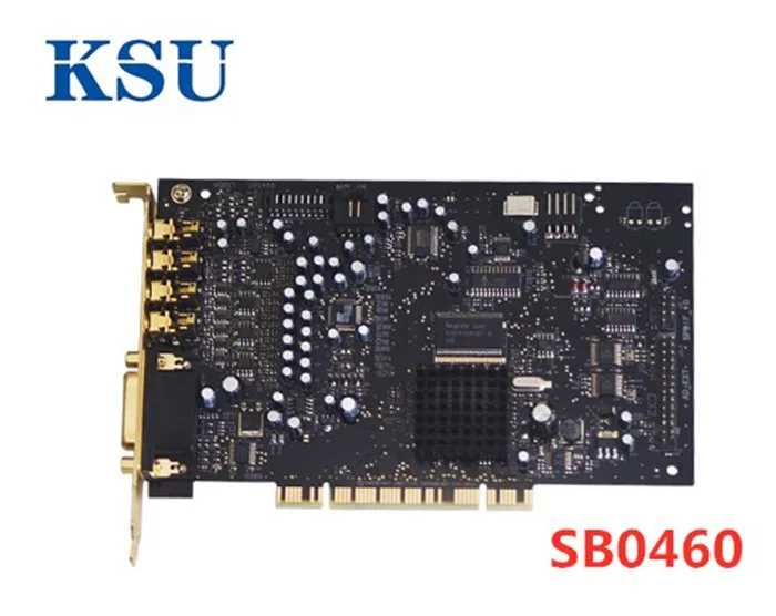 X Fi Xtreme Music SB0460 SB0670 звуковая карта 7 1 Channe DTS декодирование с кабелем|Компьютерные