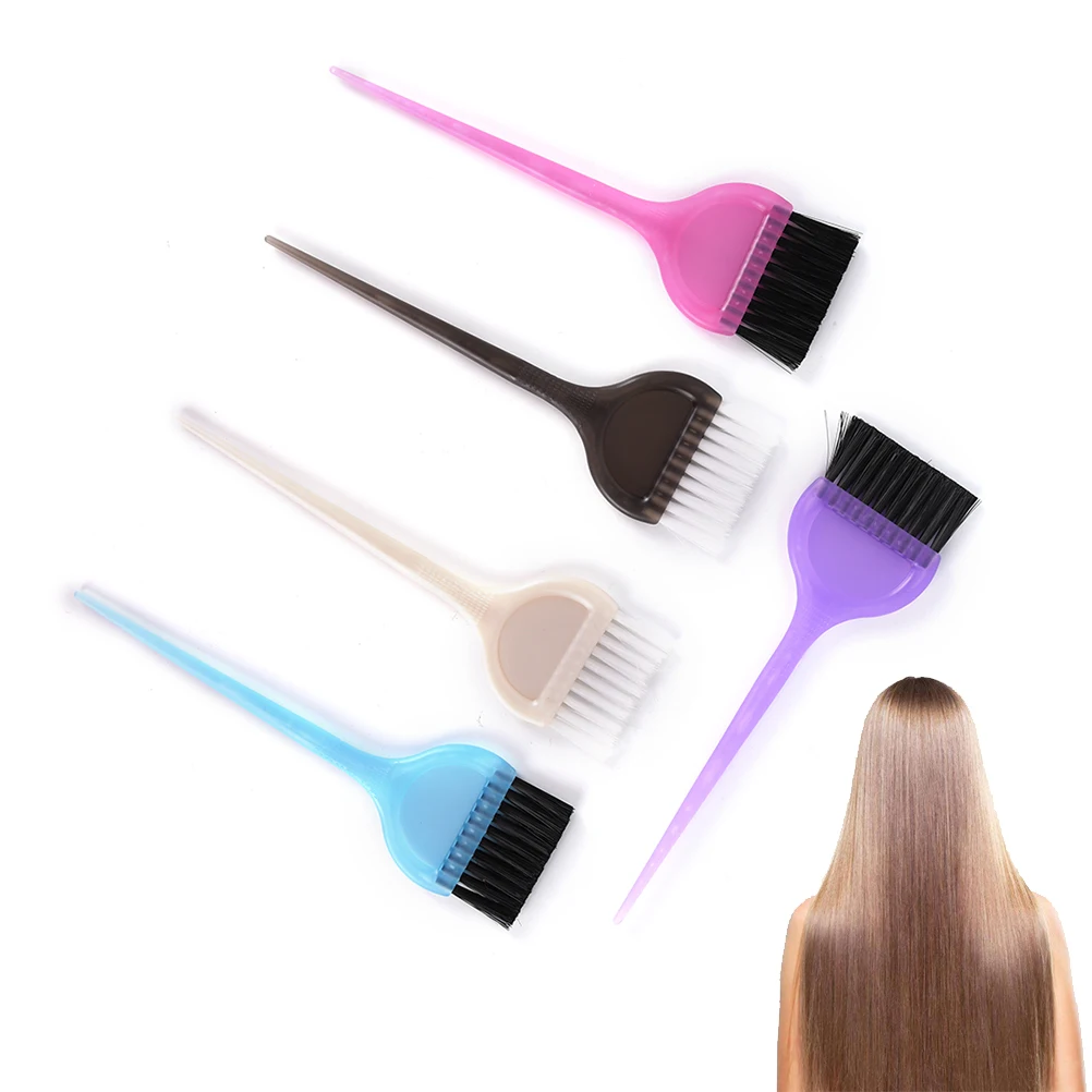 

1Pc Plastic Hair Dye Color Comb Brushes Color Random for Beauty Women