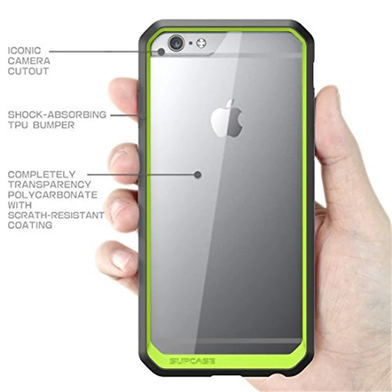 SUPCASE для iphone 6 6s чехол серии Единорог Жук Премиум гибридный защитный ТПУ бампер +