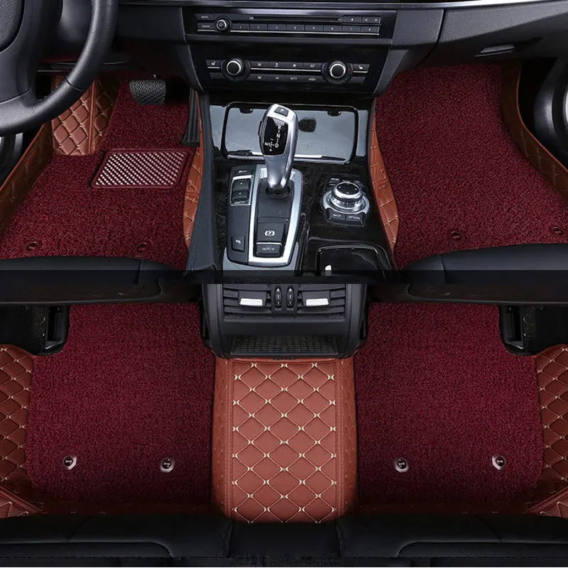 Автомобильный коврик напольный для Skoda fabia 1 2 3 kodiaq octavia a5 a7 2018 2017 2016 2015 2014 2013 2012 |