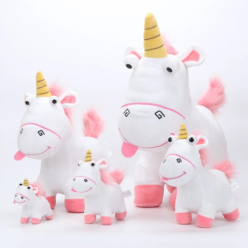 

45cm 30cm 20cm 15cm 13cm Fluffy Unicorn Plush Toy Soft Stuffed Animal Unicorn Plush Dolls Juguetes de Peluches Bebe