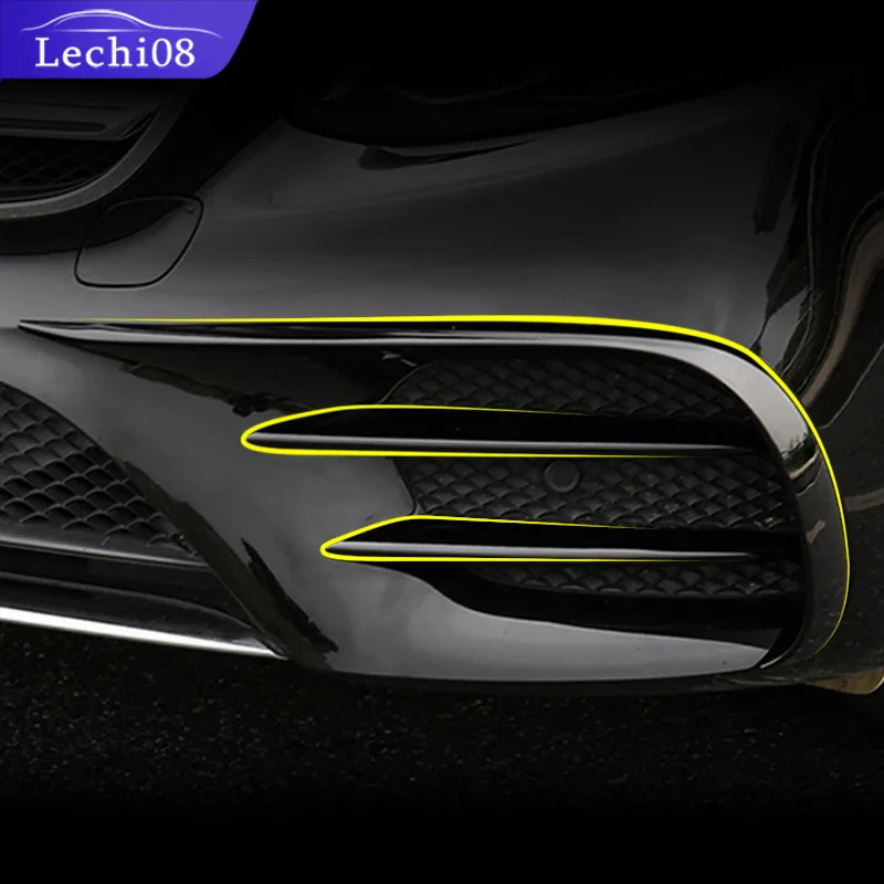 Передние противотуманные фары для Mercedes E W213 amg benz E43 E63 аксессуары отделки бровей