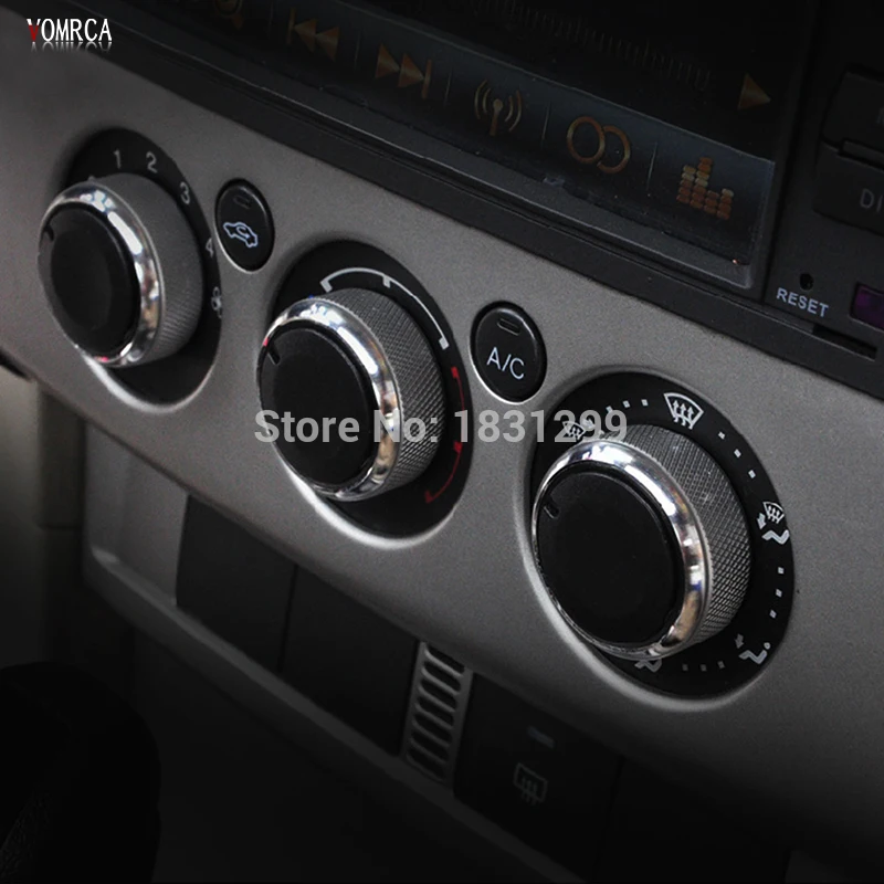 3Pcs Aluminum Alloy Air Conditioning Switch Classic for Ford Focus 2 MK2 focus 3 MK3 ST RS 2005-2014 Mondeo Knob Buttons | Автомобили и