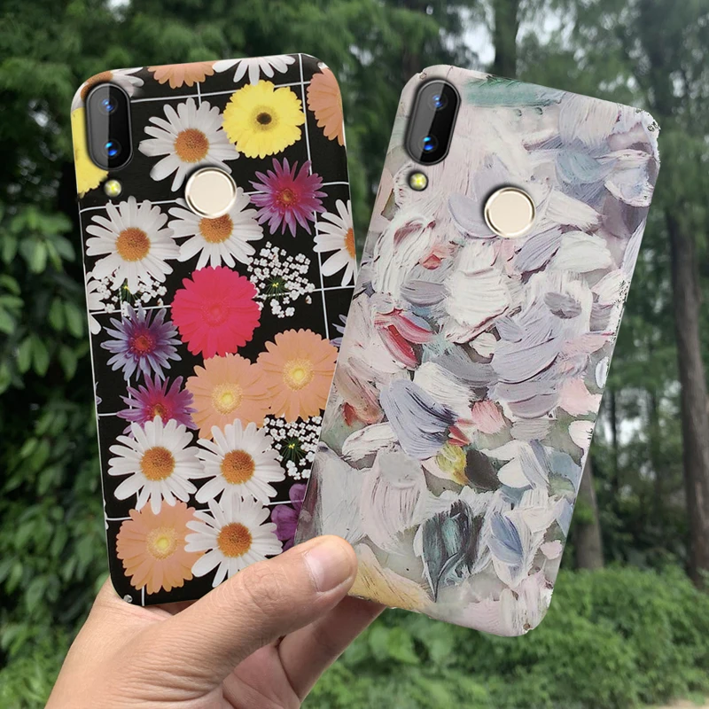 Чехол YonLinTan чехол для Xiaomi Redmi Note 7 Note7 Pro Роскошный Жесткий с рисунком из