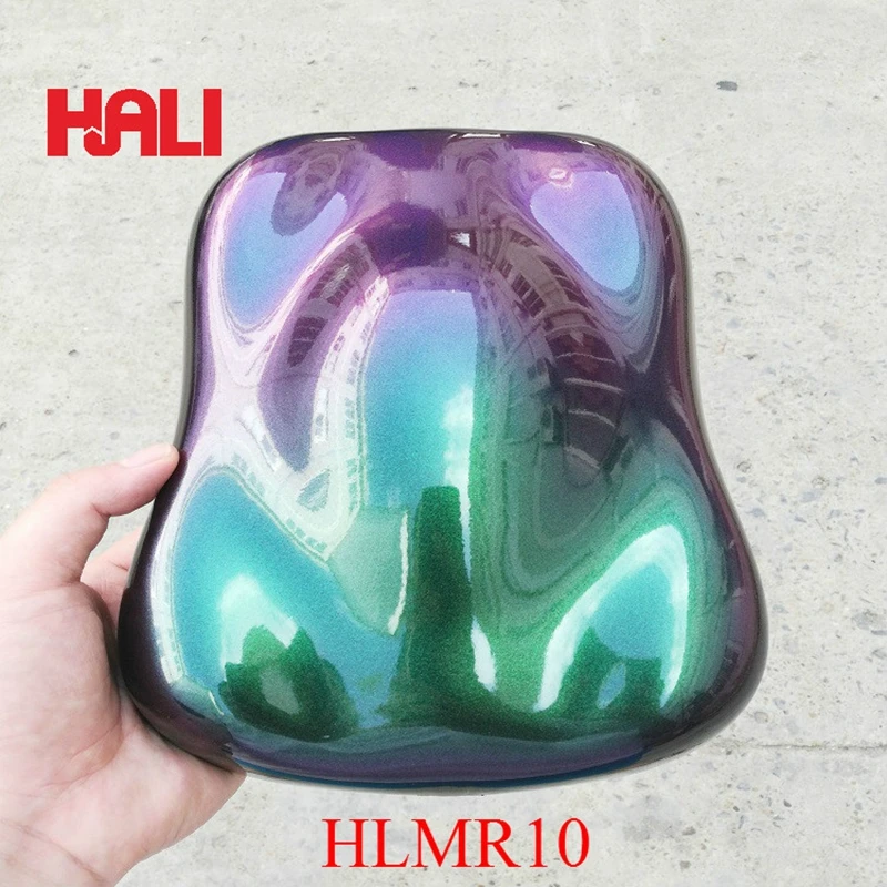 Зеркальный пигмент Хамелеон Φ товар: HLMR07 цвет: зеленый/желтый/фиолетовый 1 лот =