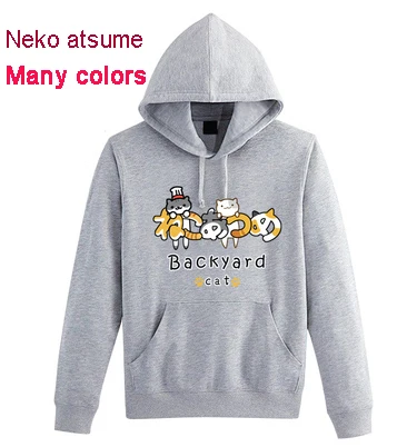

Anime Women Girls Cute Neko Atsume Sweater Hoodie Jacket Kawaii Animal Maneki Neko Atsume Lucky Cat Cosplay Costume