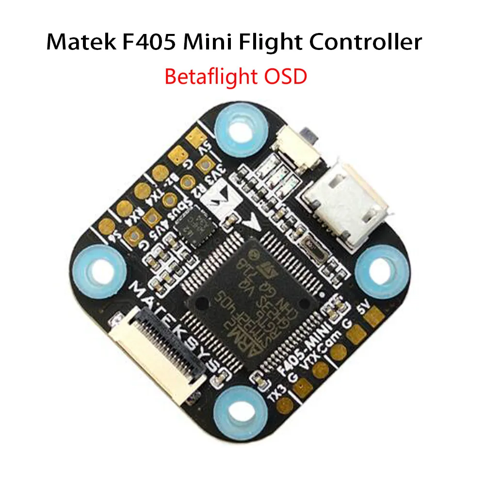 Matek System F405 mini мини контроллер полета Betaflight OSD 32K Gyro 32M датчик напряжения вспышки