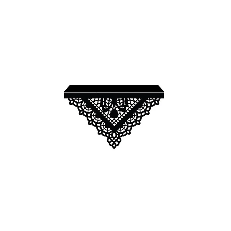 DiyArts Doily полый кружевной конверт металлические режущие трафареты для DIY