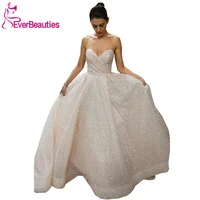 wedding dress 2020 vestidos de novia shiny bride dress sweetheart dress for wedding robe de mariee