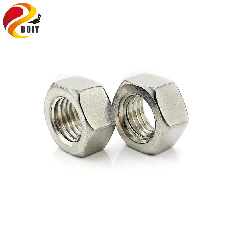 Шестигранные Гайки DOIT 100 шт./упак. M4 гайки A2 из нержавеющей стали подходят для