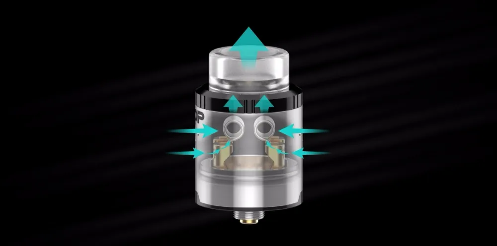 Оригинальный атомайзер Digiflavor DROP RDA для электронной сигареты с 4 большими