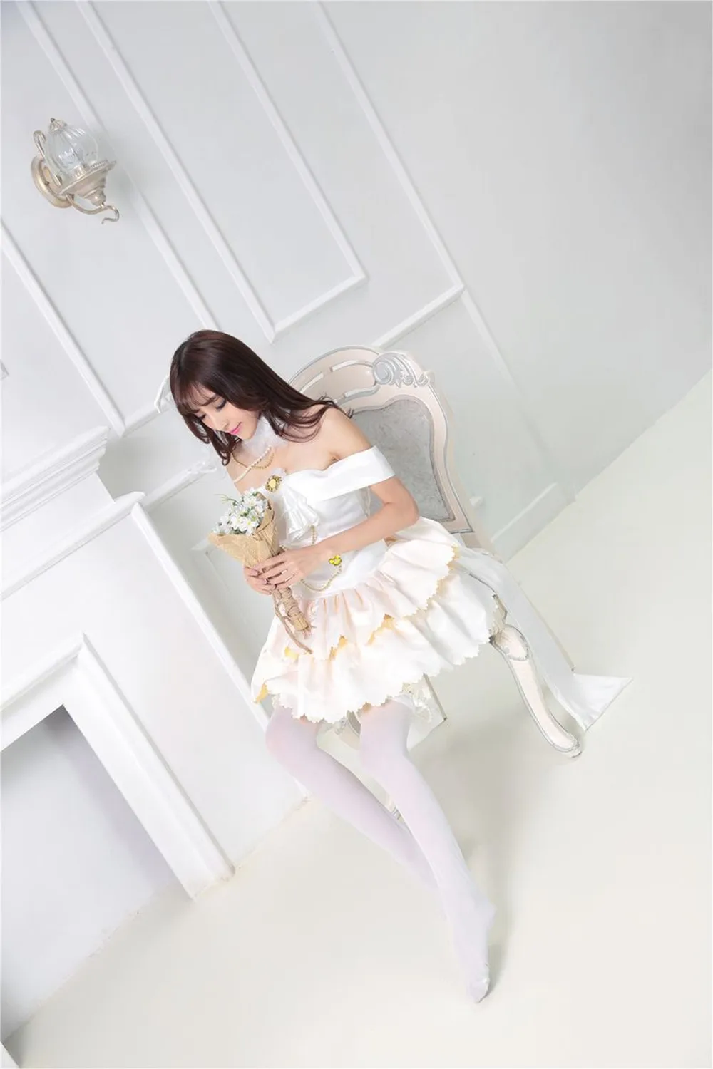 Новый японский аниме Love Live! Костюмы для косплея цветочный букет Аруса Косака
