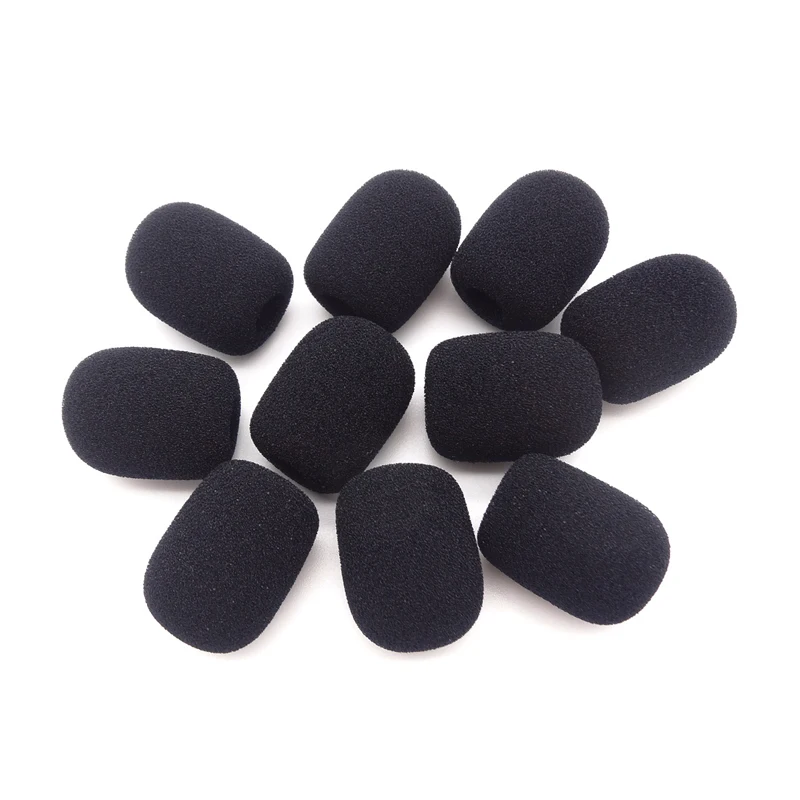 10 шт./лот поролоновый чехол на ветровое стекло для микрофона внутренний диаметр