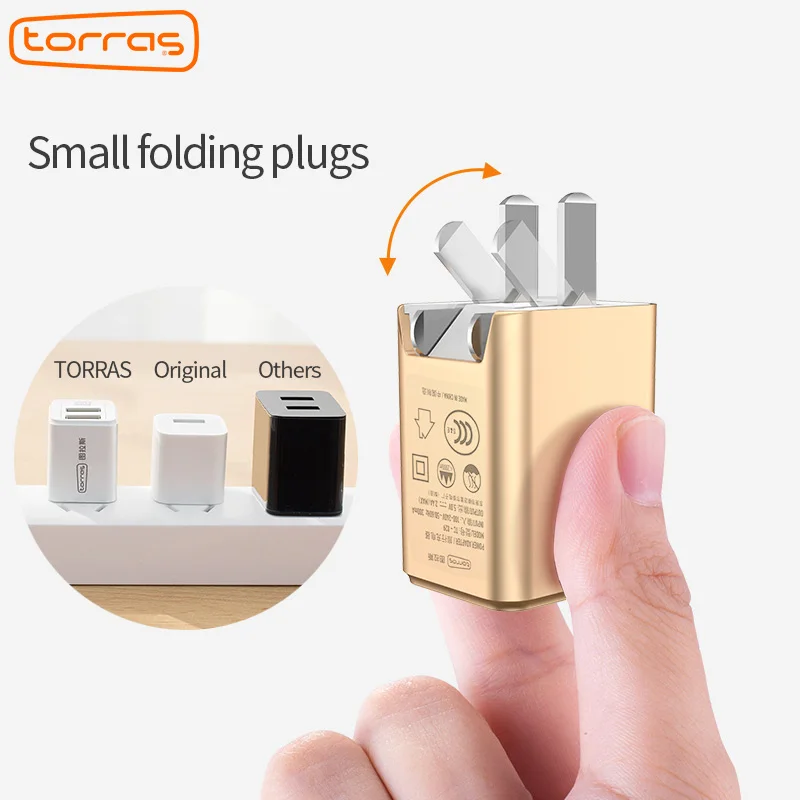 TORRAS новые Каррегадор portátil USB стены зарядное устройство 5V2. 4A универсальный
