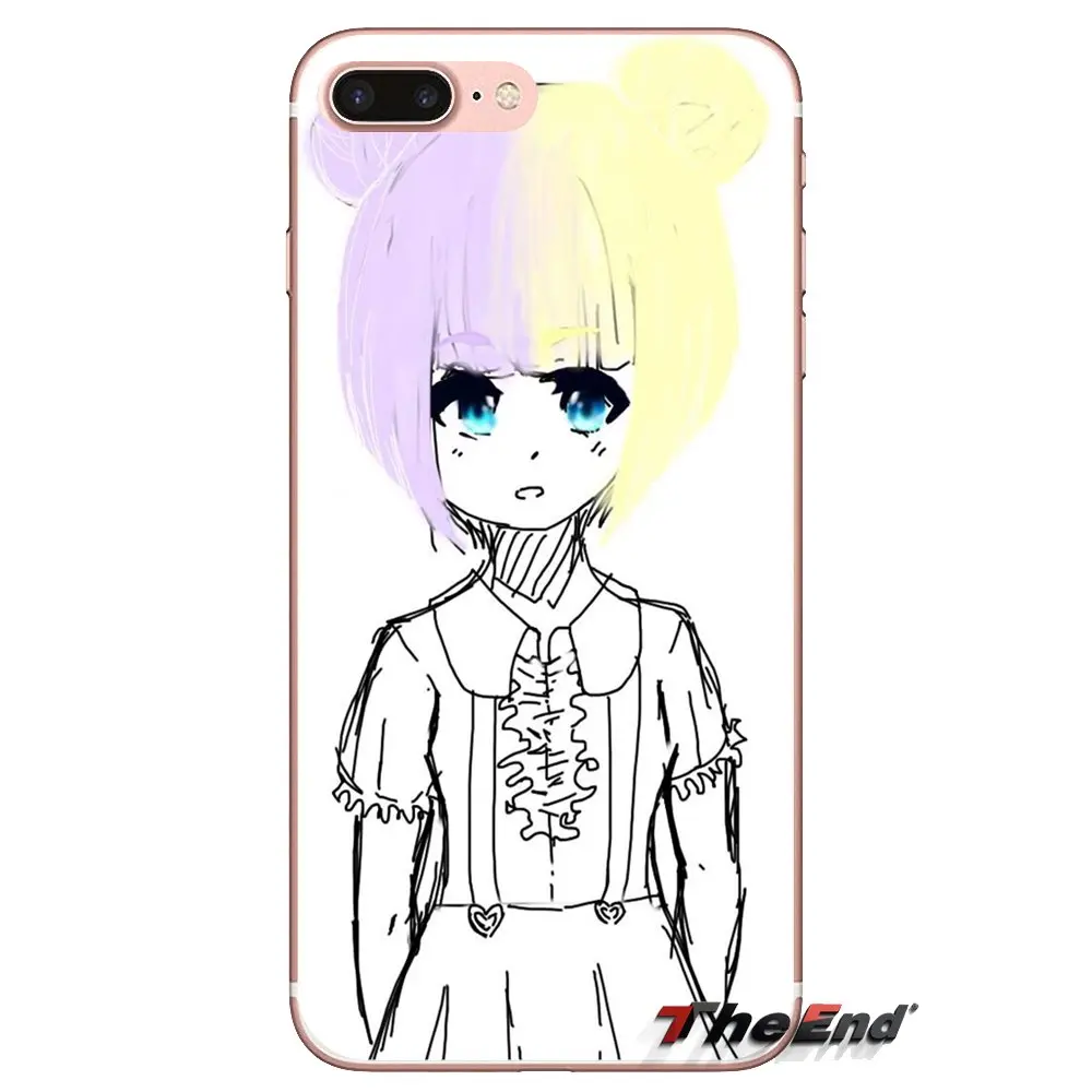 Kawaii Anime Girl 2 Transparent Soft Cases Covers For Xiaomi Redmi 4A S2 Note 3 3S 4 4X 5 Plus 6 7 6A Pro Pocophone F1 |